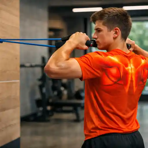 Face pulls elastique