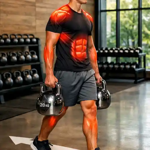 Farmers walk (marche du fermier)