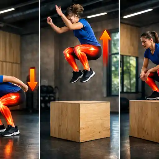 Box jumps (sauts sur caisson)
